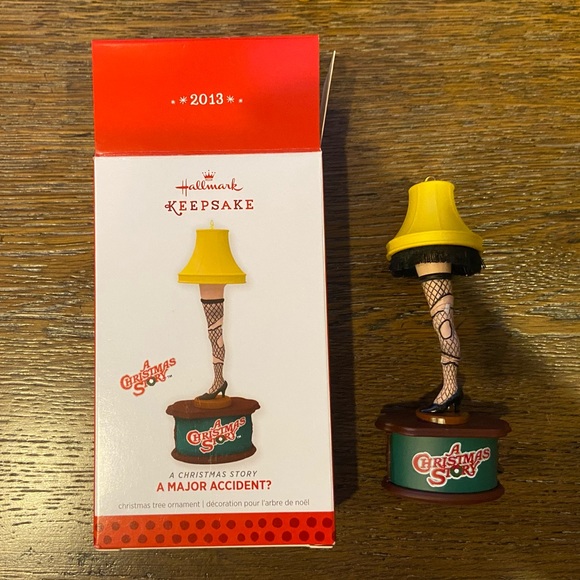 Hallmark Holiday A Christmas Story Leg Lamp Ornament From Hallmark